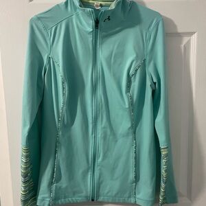 Under Armour Mint Green Sweatshirt with Fitted Silhouette